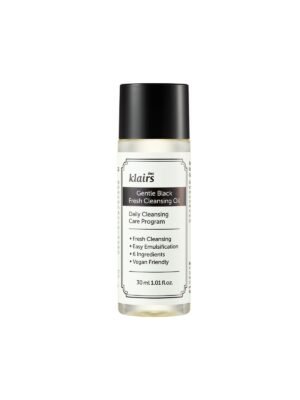 Gentle Black Fresh Cleansing Oil